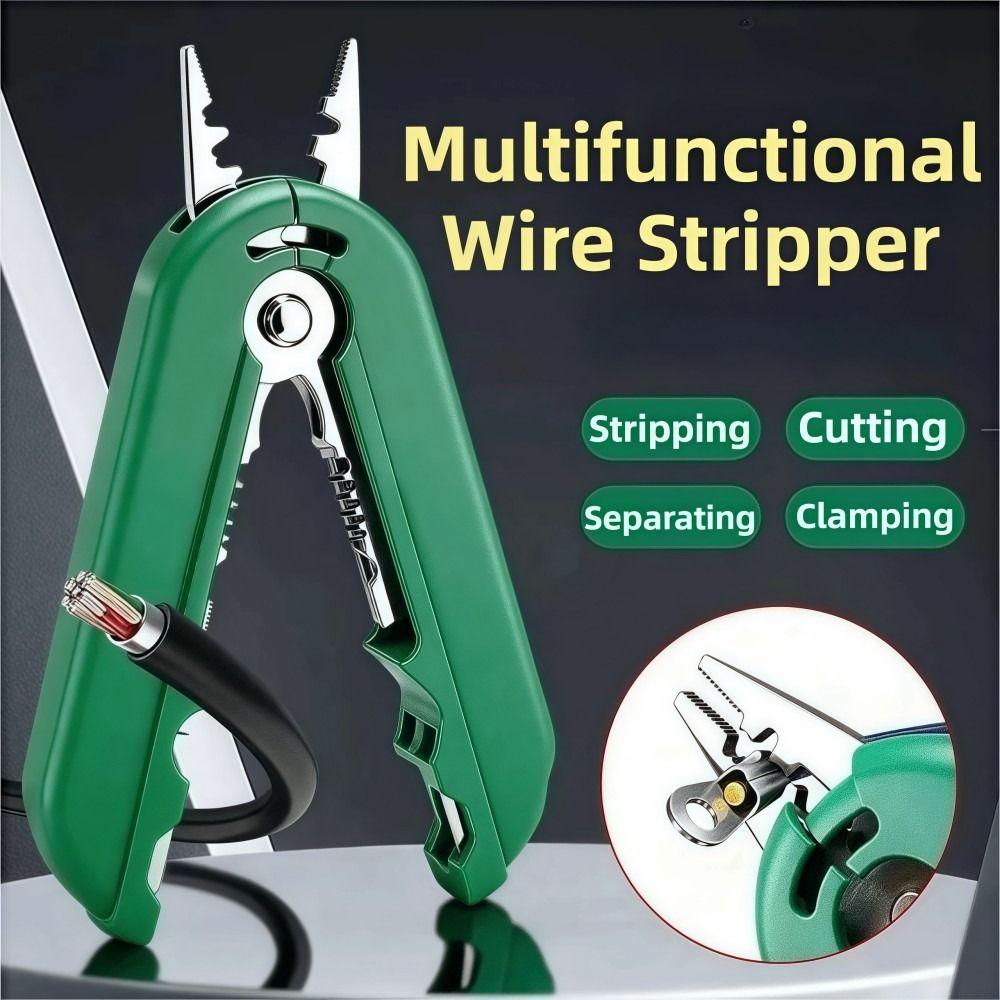Industrial Cutting Wire Stripper Multi-Functional Wire Cutter  Electrician Carpenter