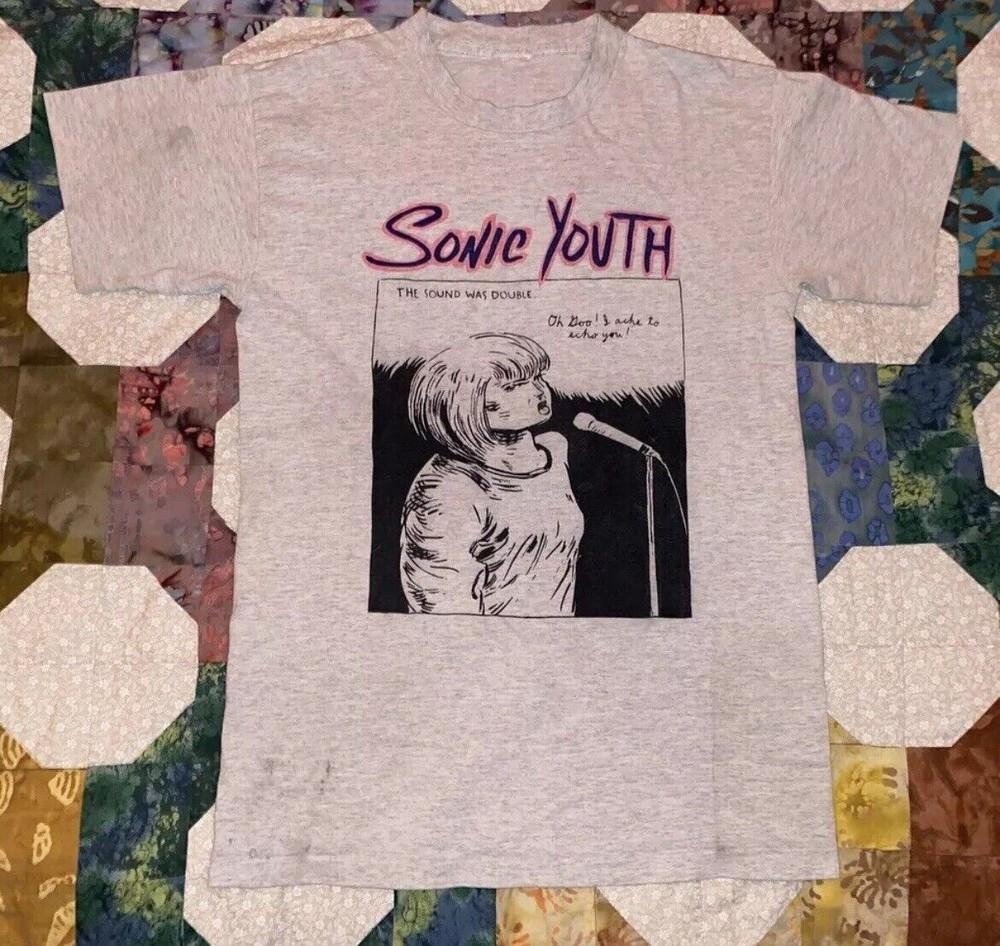Vintage Sonic Youth Goo T-Shirt Unisex Tee Funny Gift All Size S To 234XL VN2290 Unisex T-Shirt M