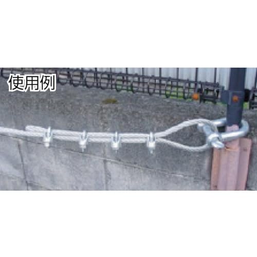 TRUSCO Bulk Purchase Steel Wire Clips for 3mm (100-Pack) TWC-03-100P