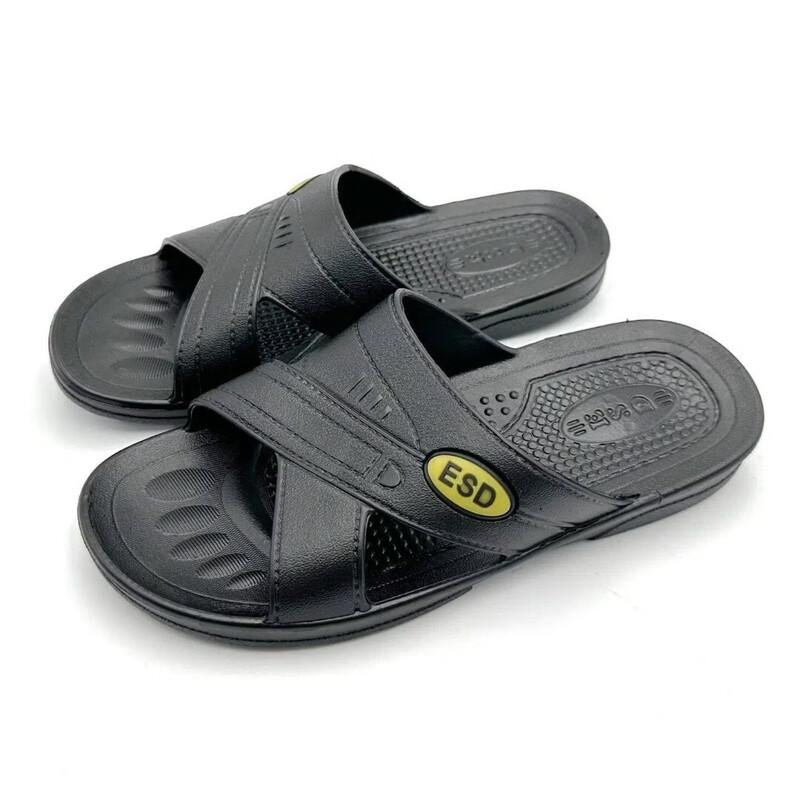 Brangdy Antistatic Cross-Strap Work Slippers