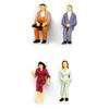 Scale Dollhouse Decorations People Figures Train Scenery Model Building Passengers DIY Character
