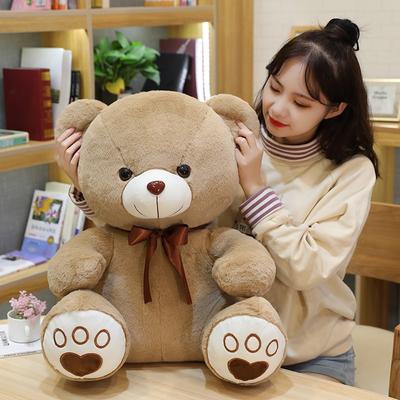 \ Lovely Bow -Uzel Panenky Teddy Bear Vycpané měkké plyšové hračky Medvídek pro zamilované Dívky K narozeninám Valentýnský dárek