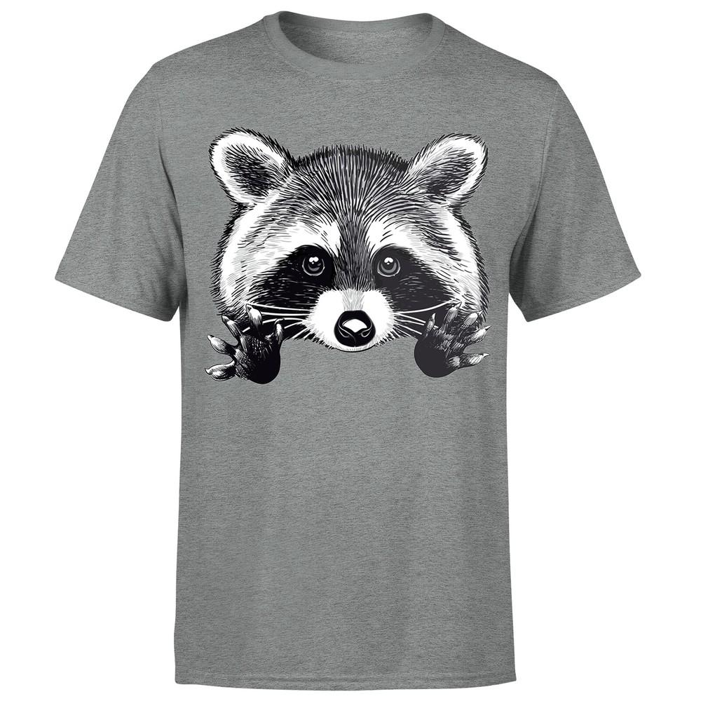Little Raccoon Buddy Unisexs T Shirt Funny Graphic Animal Lovers UnisexP1OrA