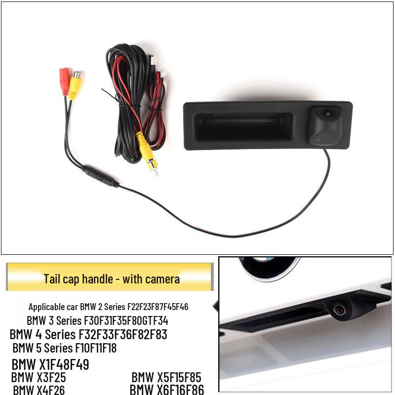 BMW 2, 3, 4, 5 Series & X1/X3/X5 Trunk Tailgate Handle with Camera