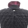 Shiz Madam Women Color Block Check Long Jacket J31721