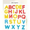 Wooden Number Letter Rope Game Early Education Cognitive Handmade Rope Letter Educational Toys Hand Eye Coordination Training