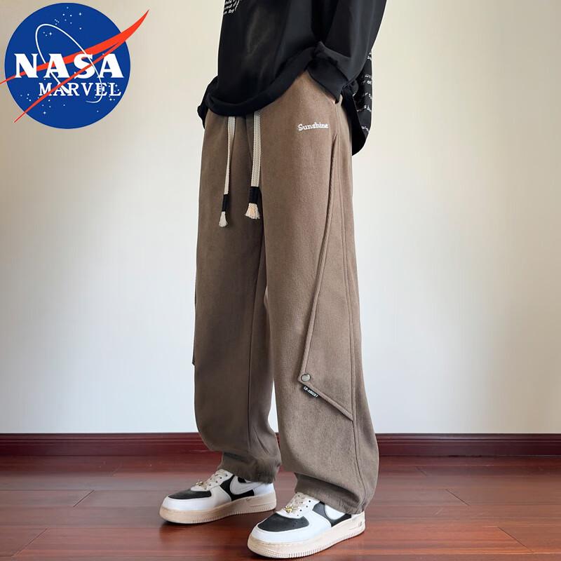 

NASA MARVEL Men s Thickened Straight Fit Workwear Casual Pants 4XL