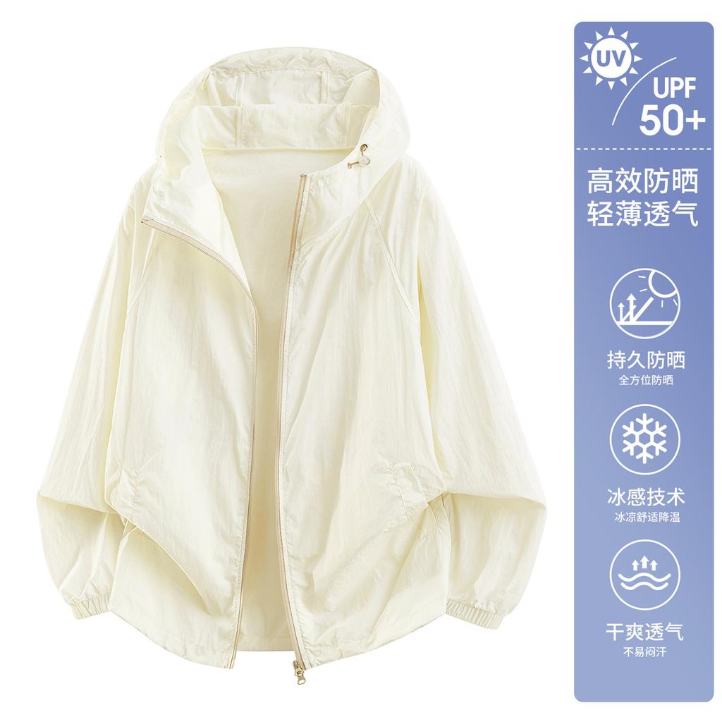 Dopamine ice silk sunscreen clothing for women's summer 1011 new outdoor light and quick-drying cool sunscreen clothing jacket for men