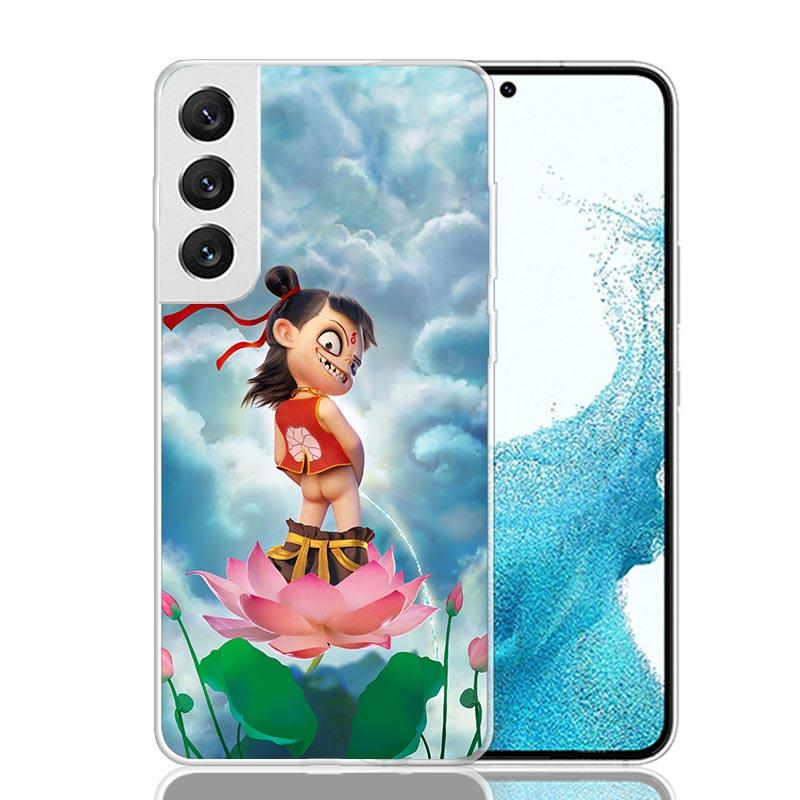 

Nesha Nezha Cartoon Phone Case For Samsung Galaxy S26 S25 Edge S24 S23 FE S22 Ultra S21 Plus S20 + Fundas Cover Coque Galaxy S25 Samsung S22 Plus