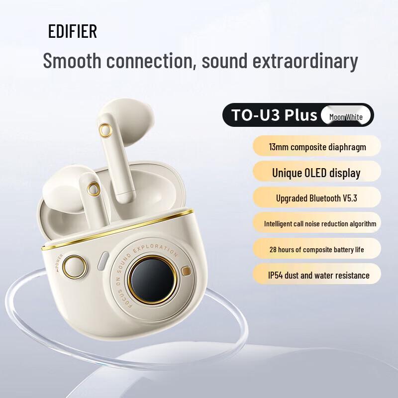Edifier TO-U3 PLUS Wireless Bluetooth Earbuds