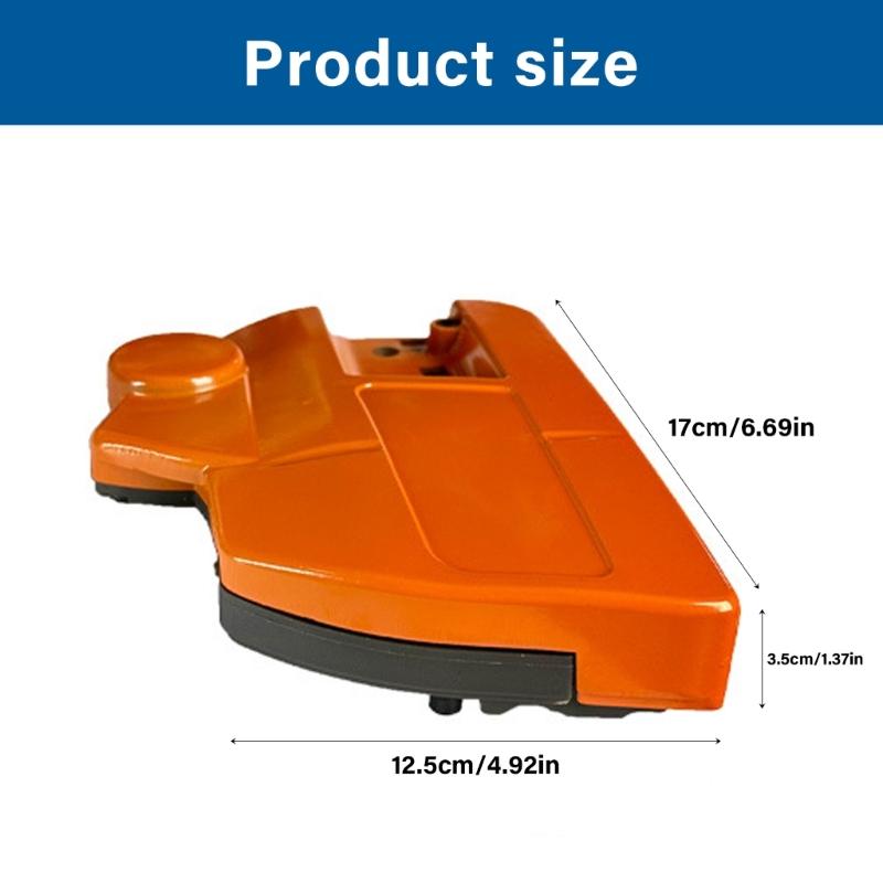 Quality Chainsaw Clutch Cover With Brake For 455 460 Chainsaws Reliable Operations Replaces OEM Part # 537286301