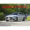 For Mercedes-Benz C-Class W206 C180 C200 C300   Car Accessories ABS Chrome Front Fog Light Lamp Cover Trim Molding Bezel