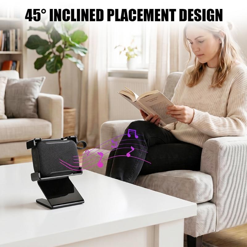 Speaker Stand Design For Go 5 Bluetooth-Compatible Speaker Audios Device Holder Anti Slip Silicone Pad