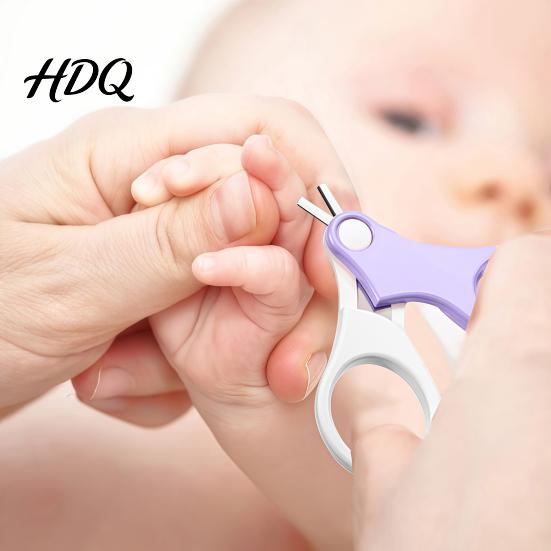 Kids Nail Clipper 4Pcs/Set Baby Kit with Clipper Scissors Tweezers File Trimmer Storage Case Manicure Pedicure Grooming Tools Kit for