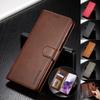 Funda de Cuero de Negocios para Samsung Galaxy S26 S25 Ultra S24 S23 FE S22 S21 S20 S10 Plus Note 20 + Cartera con Tapa y Portatarjetas