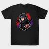 Asiatische Größe Baumwolle Unisex T-Shirt Druck T-Shirt itachi T-Shirt No-Cut Druck Reguläre Passform