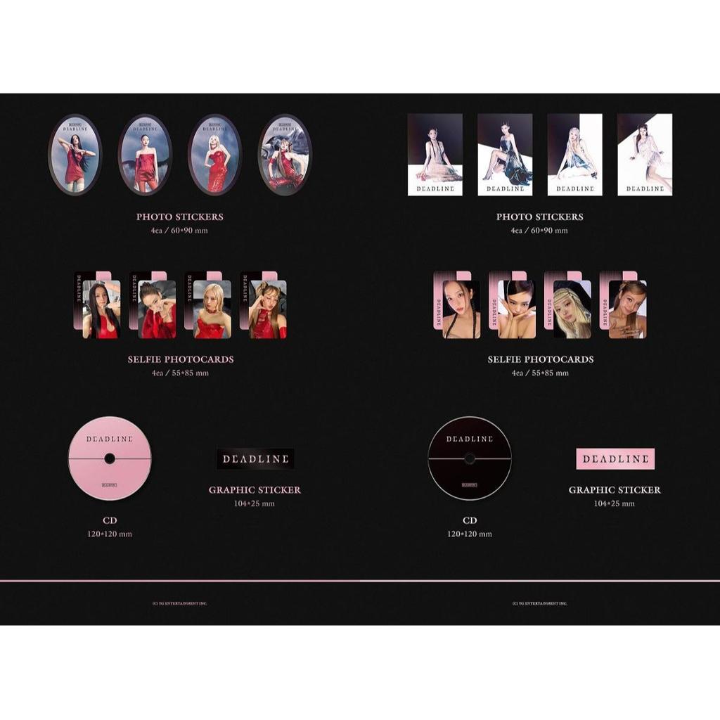 BLACKPINK - DEADLINE / 3rd Mini Album