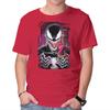 Unisex Crew Neck T-Shirt Venom Glitch Graphic Short Sleeve Casual Tee