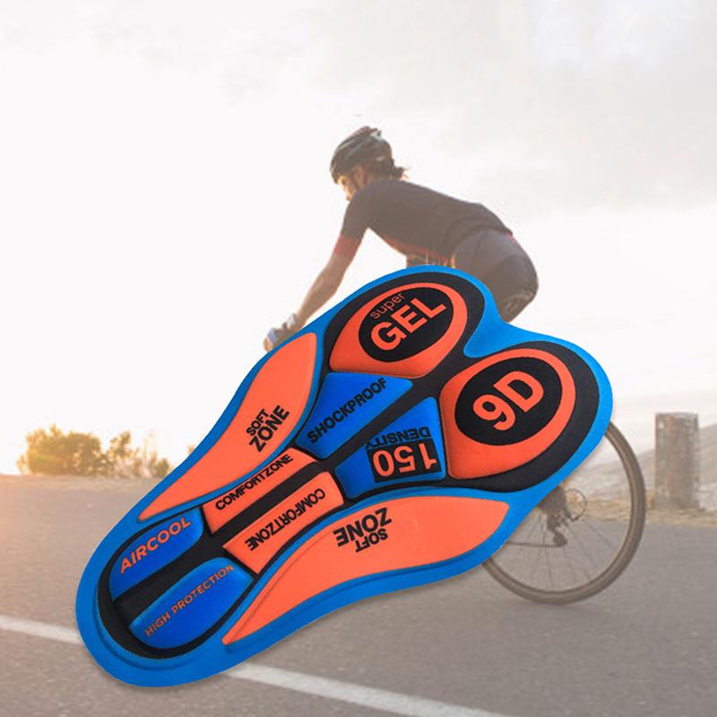 3D silikonová cyklistická vložka do šortek Elastické nárazuvzdorné základní podložky pro jízdu na kole