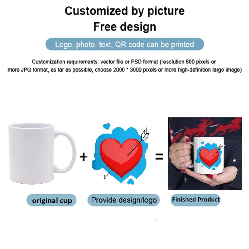 Artistic Pet Design Mug 11oz Personalized Animal Photo Cup Custom Portrait Memory Unique Superior Quality Drinkware Daily Use