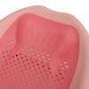 Pink Baby Bath Support, Klappbarer, herzförmiger Babybadewannenhalter
