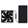 3000 RPM Solar Powered Fan IP65 Waterproof Solar Panel Fan Solar Fan Kit  Greenhouse Cooling