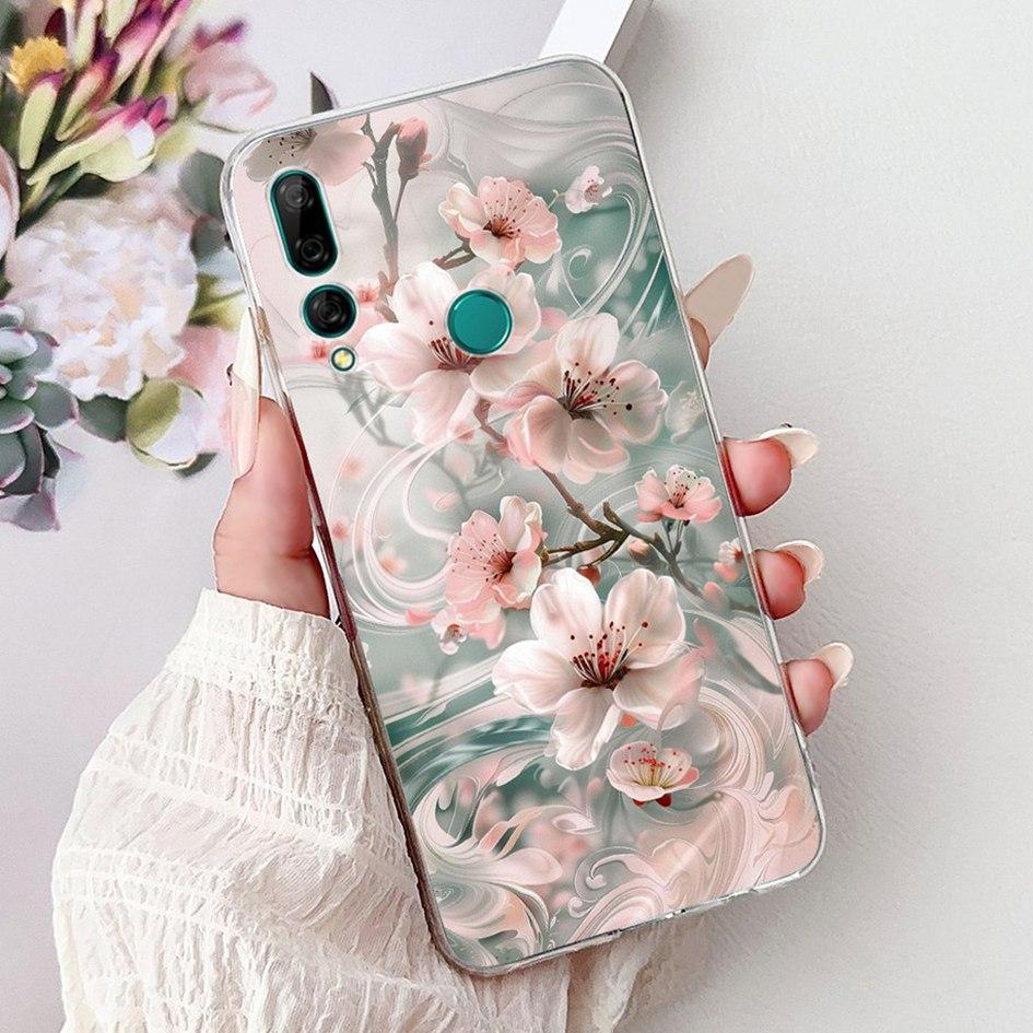 For Huawei Y9 2019 Case Y9 Prime 2019 Cover Cute Cartoon Lion Carp Soft Silicone Phone Covers For Huawei P Smart Z STK-LX1 Shell