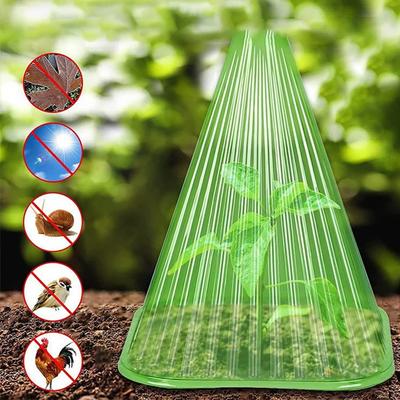 5/12/15/21/25/31 Pcs Garden Cloches for Plants Reusable Plant Covers Protects Plants From Birds Frost Snails Etc