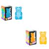 Squishy Cute Bear Maltose Squeeze Toy NeeDoh Stress Relief Fidget Colorful Sensory Toys Boxed Soft Slow-Rebound Squishies for Adults Gifts