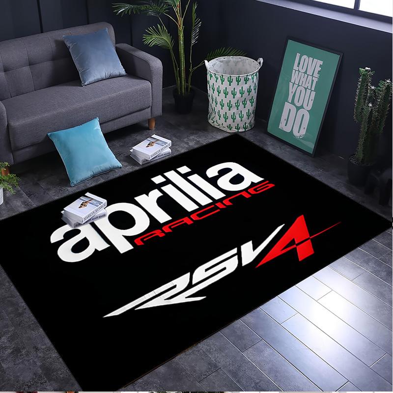 Aprilia Racing Rug Area rug for Livingroom, Bedroom, Palyroom, Chair Rug, Office Rug, Floor mat, Large Size Fan Christmas Birthday gift