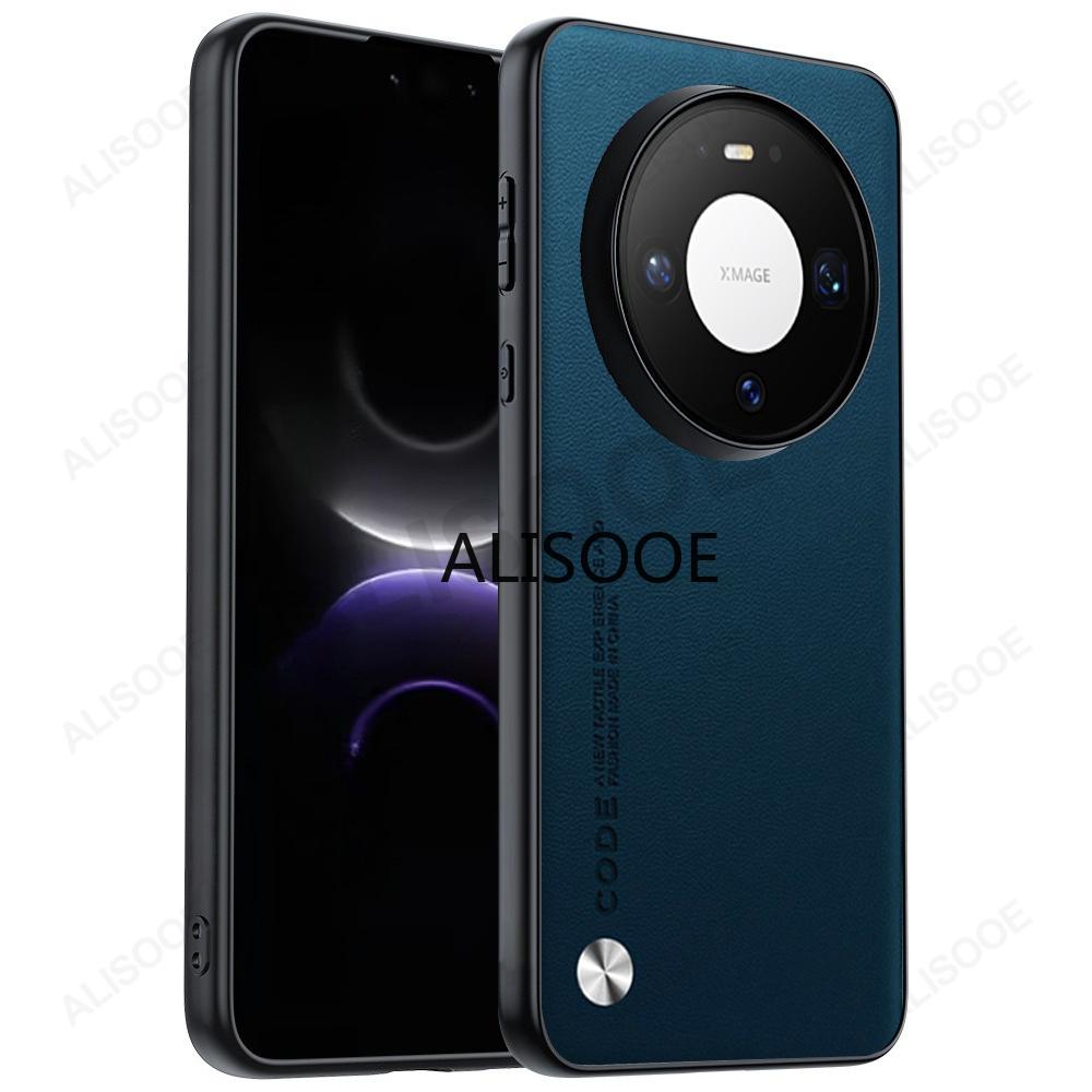 

Для Huawei Mate 80 Pro Max Mate80 Чехол Модный Защитный Чехол-Накладка из ПУ-кожи Funda Huawei Mate80Pro Max зелёный
