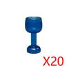 MOC City Food Building Blocks Vegetable Fruit Banana Pizza Chicken Dessert Wine Glass Printed Accessories Bricks Kids Toys N11