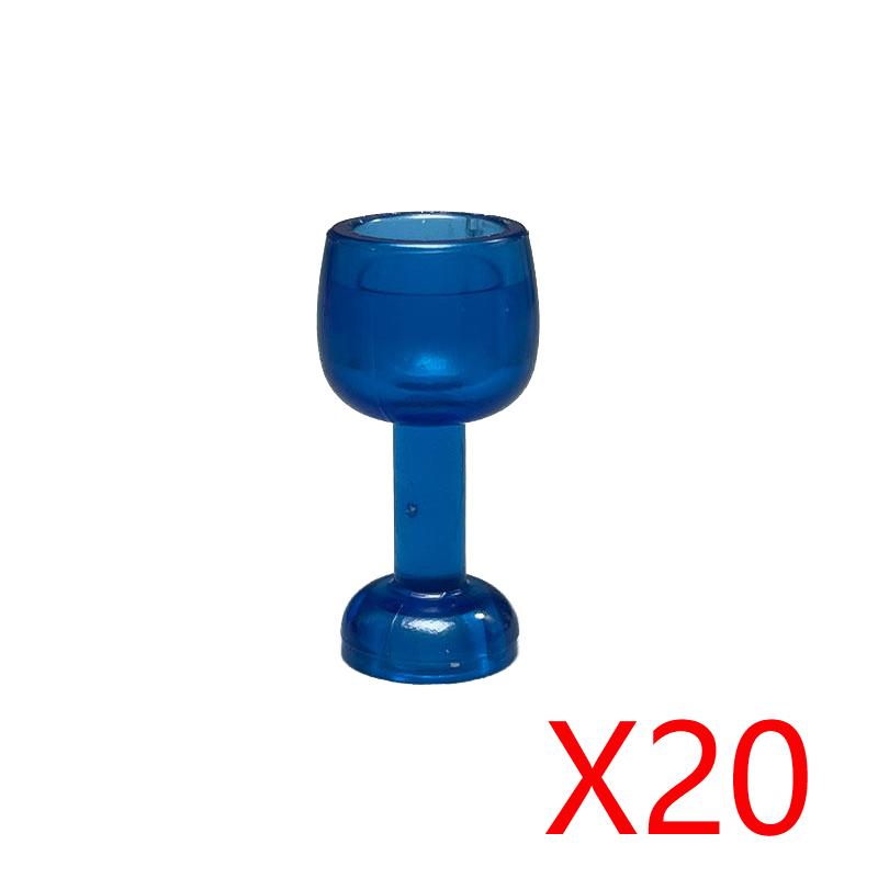 MOC City Food Building Blocks Vegetable Fruit Banana Pizza Chicken Dessert Wine Glass Printed Accessories Bricks Kids Toys N11