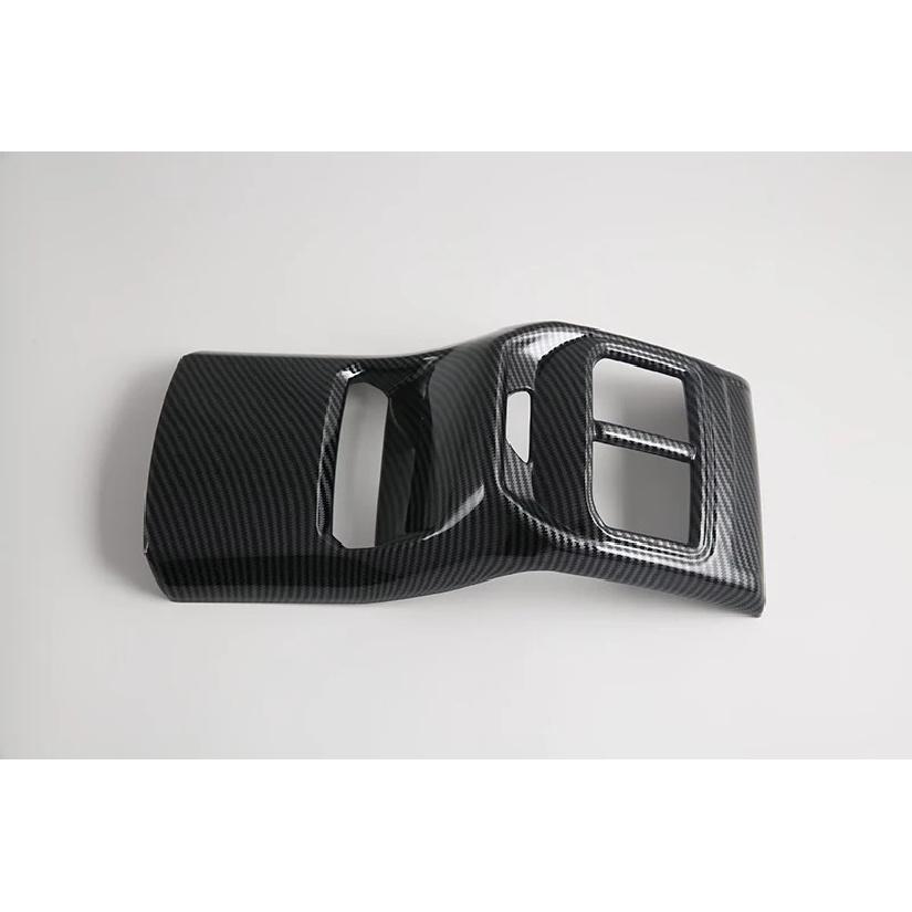 For MG 3 MG3 2024 2025 2026 Car Accessories Carbon Fiber Style Armrest Box Rear Air Vent Frame Trim Cover