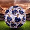 1pc France Football Player Field Size 5 Indoor Soccer Ball Colorful Machine Stitched PVC Competition Ready Durable High-Bounce. Q70679