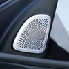 Interior Accessories For Hyundai Tucson NX4 2026-2026  Stainless Steel A-Pillar Audio Speaker Black Cover Trim LHD