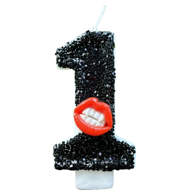 Creative Digital Birthday Candle Cake Party Decoration Birthday Wax Diy