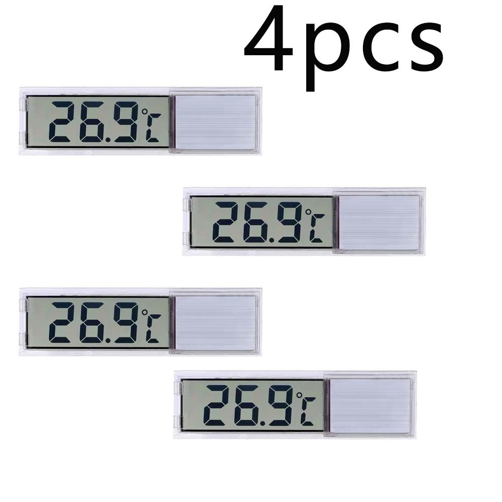 Fish Tank Thermometer Electronic LCD Digital Fish Tank Temperature Measurement Aquarium Temp Meter Accessories