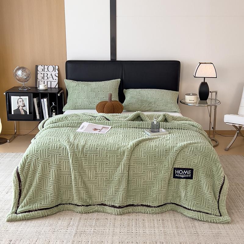 Japanese Style Plaid Blanket Soft Breathable Nap Blankets Spring Autumn Travel Camping Bedspread Light Luxury Home Sofa Decor