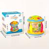 1pc Music Drum with Projection & Sound - Learning Suitable for Boys & Girls, Crawling & Tummy Time Development for Baby