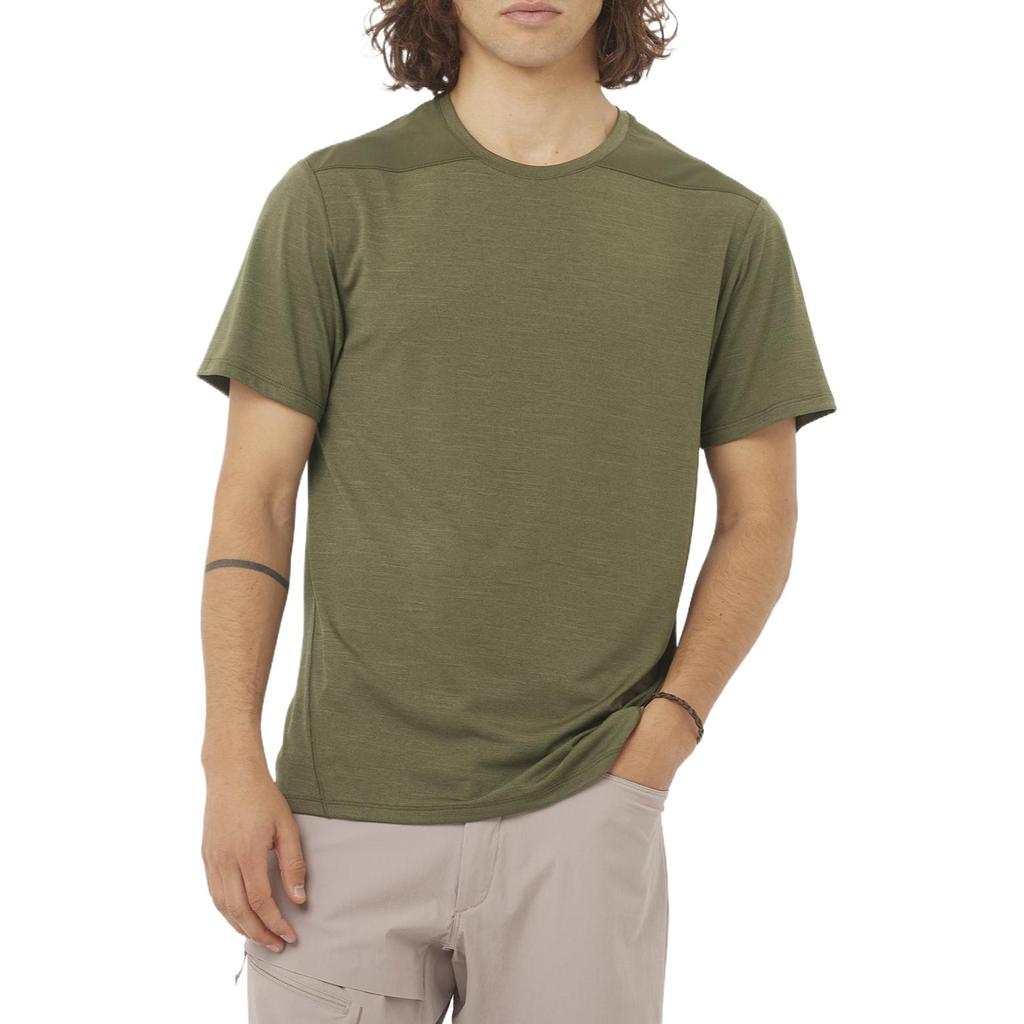 SALOMON T Shirt Men's Grape Leaf C24755