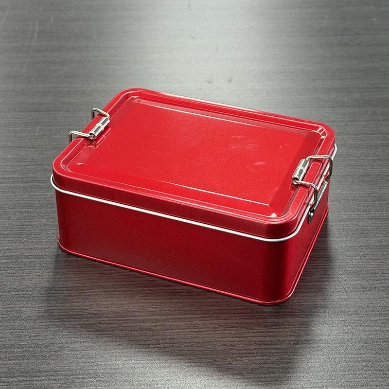 Pineapple Pastry Smooth Food-Grade Tinplate Box - Ideal for Cookies, Wedding Favors, Metal Storage or Candy.