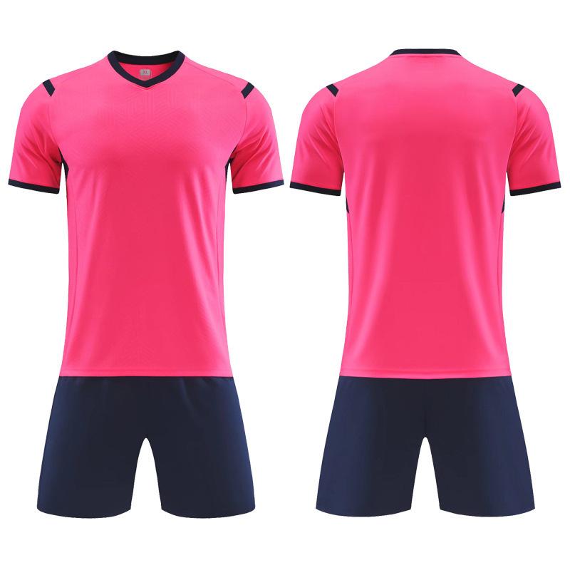Football Uniform Suit for Boys with Printed Primary School Football Athleticwear Childrens Training Clothes Short-sleeved Football Uniforms