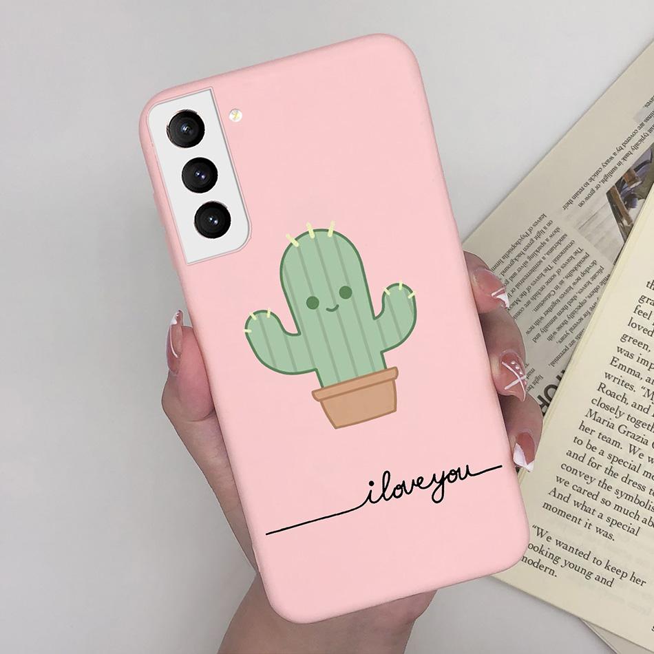 For Samsung Galaxy S21 Plus Ultra FE 5G Case Cute Painted Silicone Soft Protective Phone Cover for SamsungS21 S 21 FE Plus Ultra