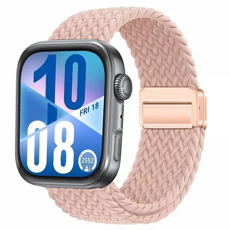 Magnetic Braided Strap for Huawei Watch Fit 4 Pro 3 Nylon Loop Correa Sports Bracelet for Huawei Fit3 Fit4 4Pro Band Accessories
