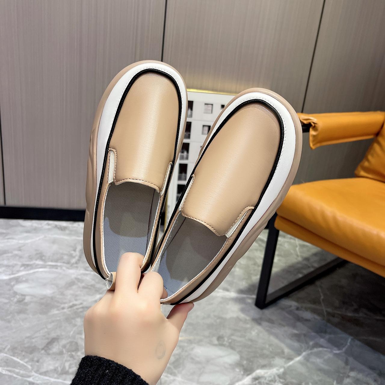 

мода Новые толстые подошвы кроссовки женские спортивные модные повседневные беговые женские весенне-осенние дизайнерские туфли на плоской подошве круглые мокасины PU 43 хаки