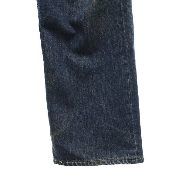 Patchwork remake Chiusura con bottoni Patchwork remake Pantaloni jeans dritti Jeans Uomo Usato