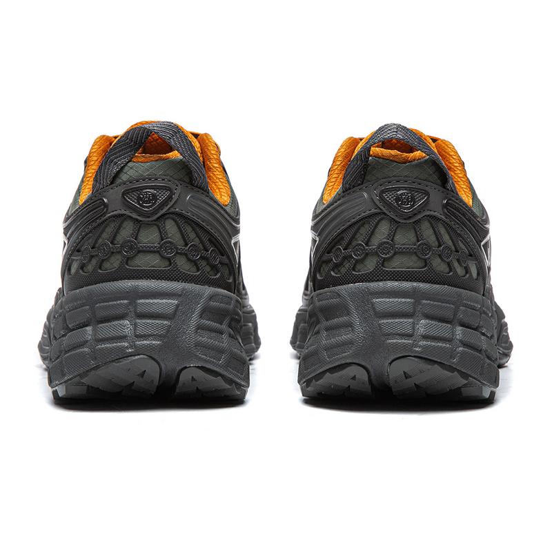 New LiNing CF Tracing Shock Absorbers Rebound Low top Hiking Shoes Unisex Green AHTV033-3