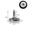 Stainless Steel Adjustable Furniture Feet Nylon Base Levelers, for Sofa, Table, Chair, Cabinet, Workbench of Leveling Feet