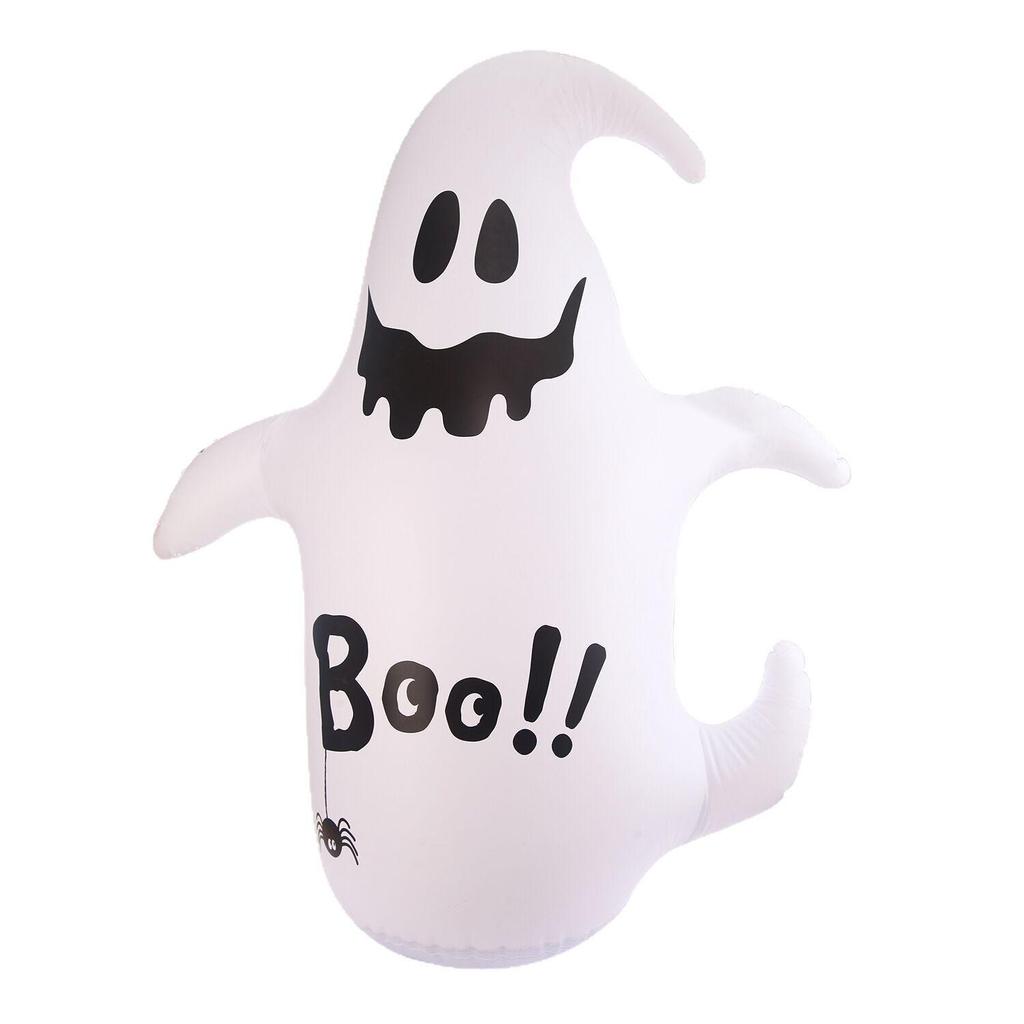 Inflatable Pumpkin Ghost Tumbler: Halloween Courtyard Decoration